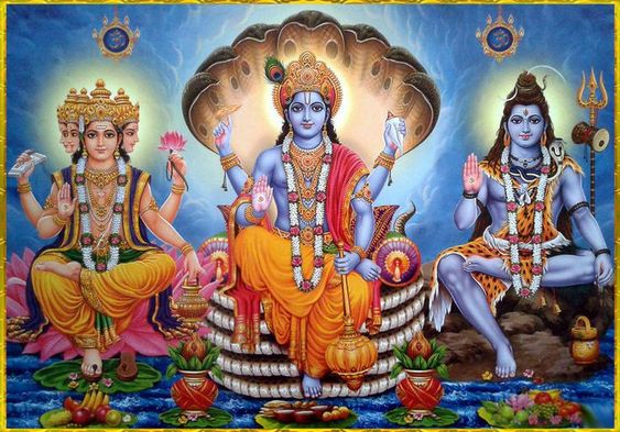 dev brahma vishnu mahesh images