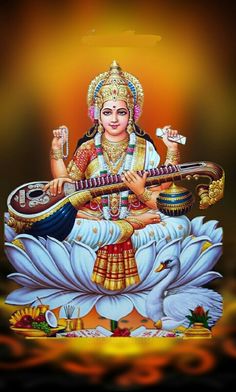 maa saraswati wallpaper