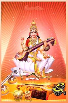 maa saraswati full hd photos