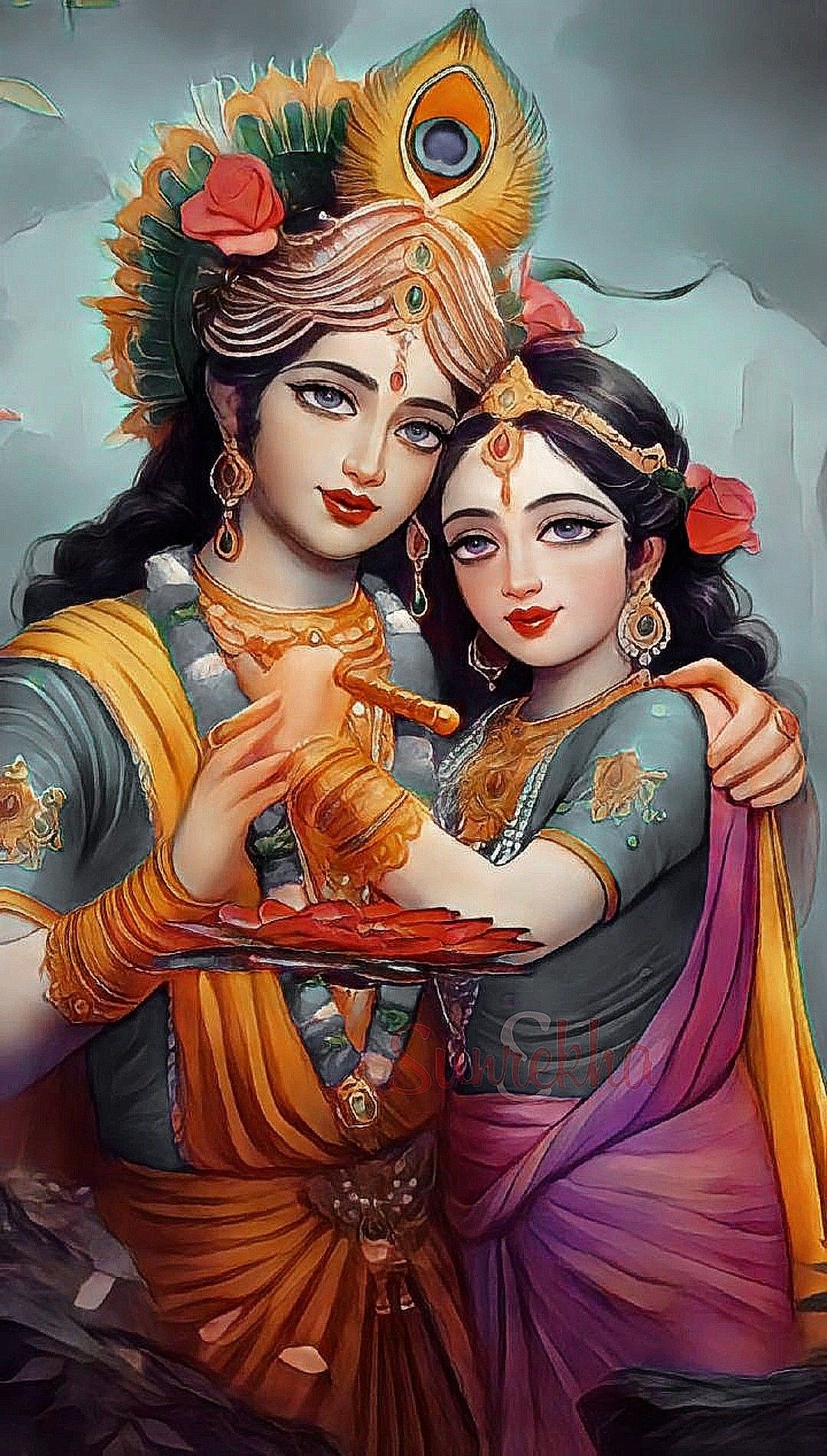 radha krishna images