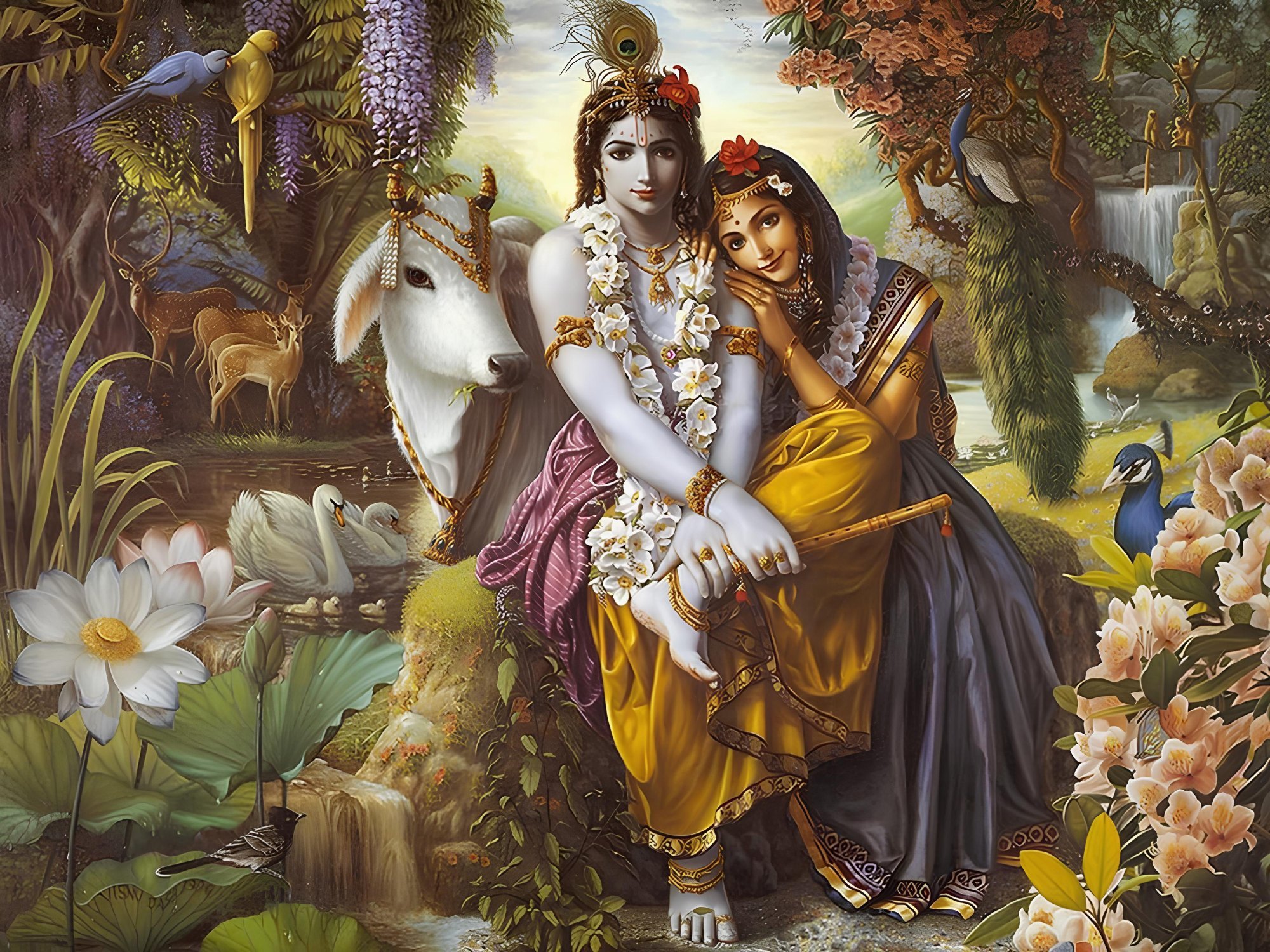 radha krishna images