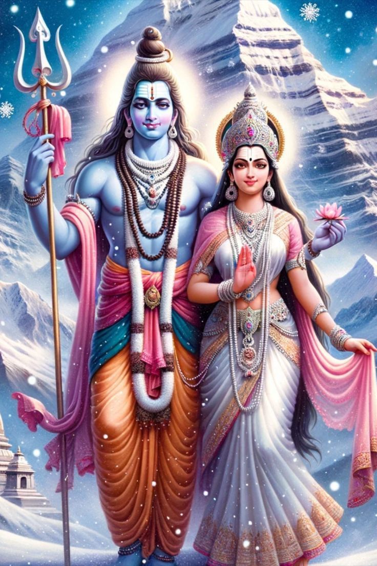 shiv parvati images