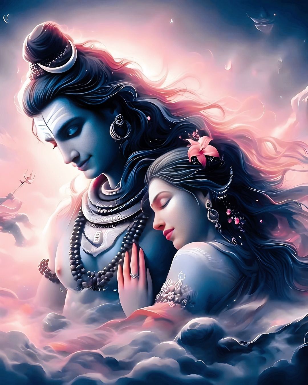 shiv parvati images