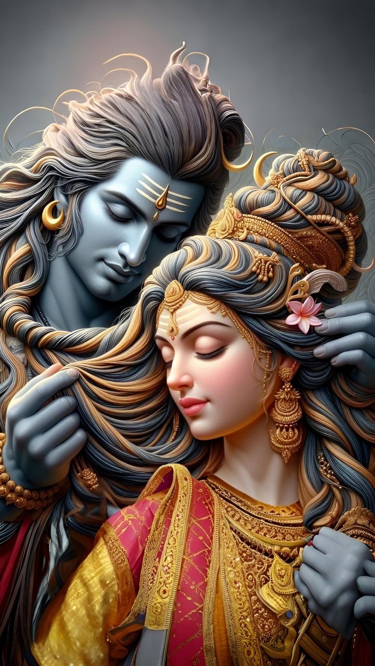 shiv parvati images