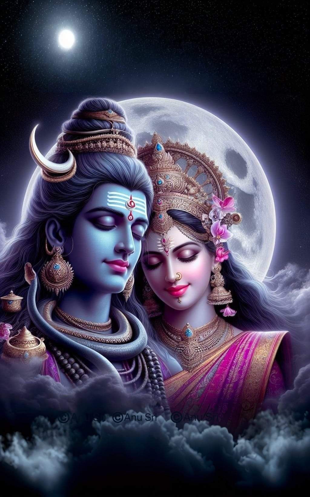 shiv parvati images