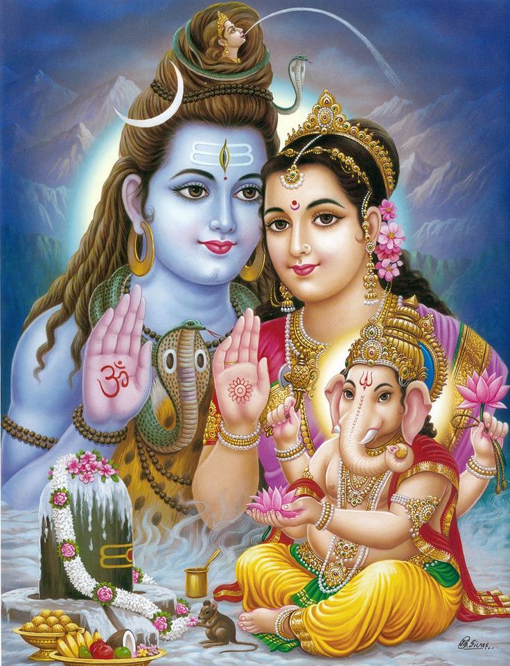 shiv parvati images