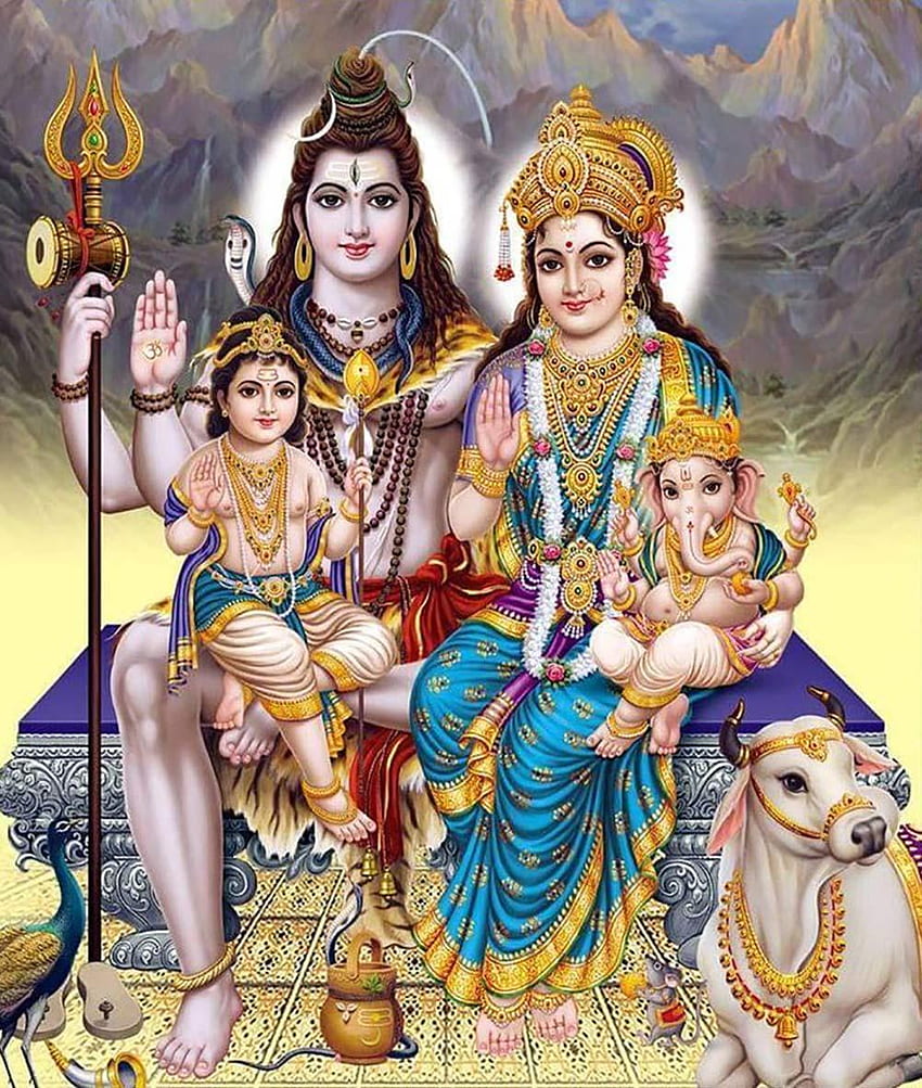 shiv parvati images